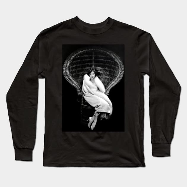 Constance Talmadge Long Sleeve T-Shirt by SILENT SIRENS